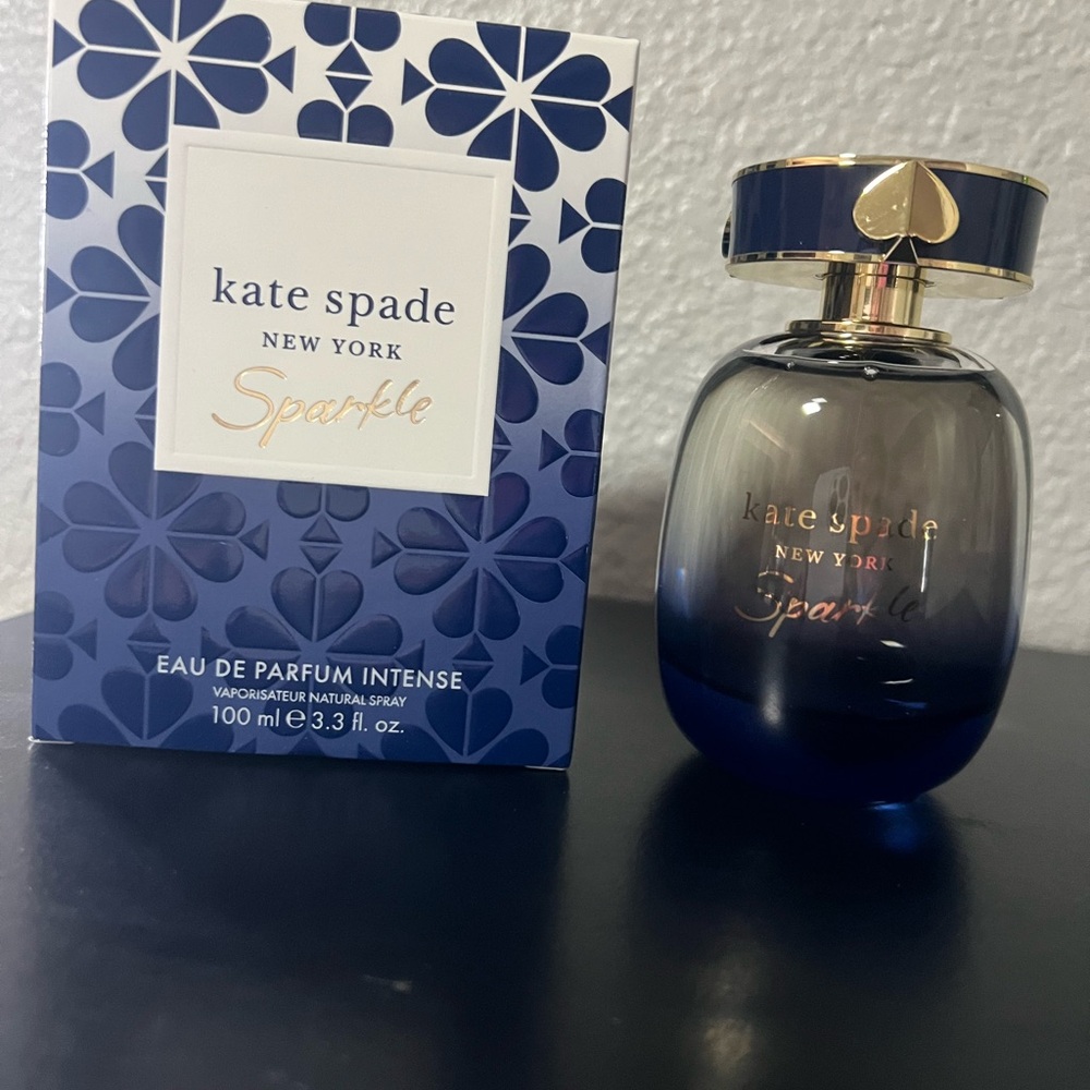 Kate Spade Sparkle Perfume in Blue and Gold